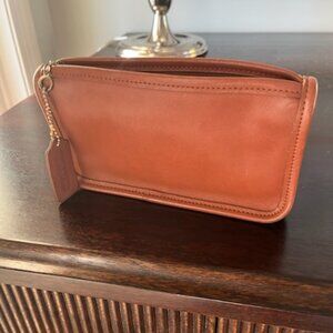 Coach Tan accessory bag vintage